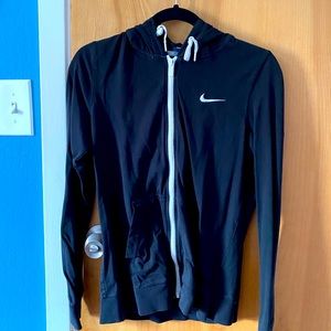 Nike light zip up sweater
